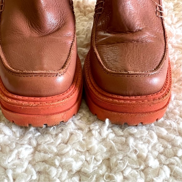 Free People leather boot in Terra Cotta - Picture 9 of 13